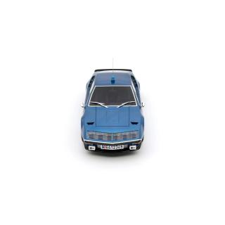 Alpine A310 1600VF Gendarmerie Blue 1974 OttO mobile 1:18 Resinemodell (Türen, Motorhaube... nicht zu öffnen!)